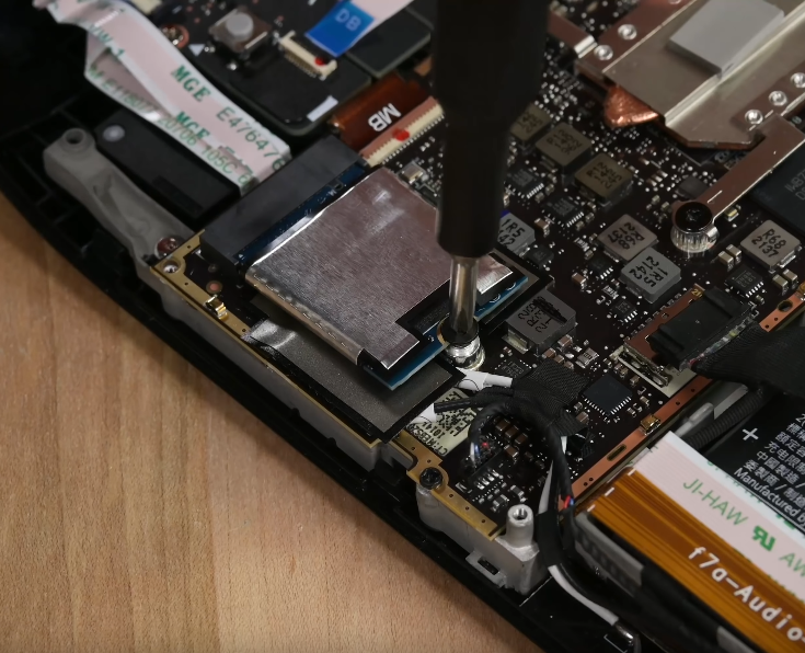 Valve Steam Deck Teardown iFixit SSD1
