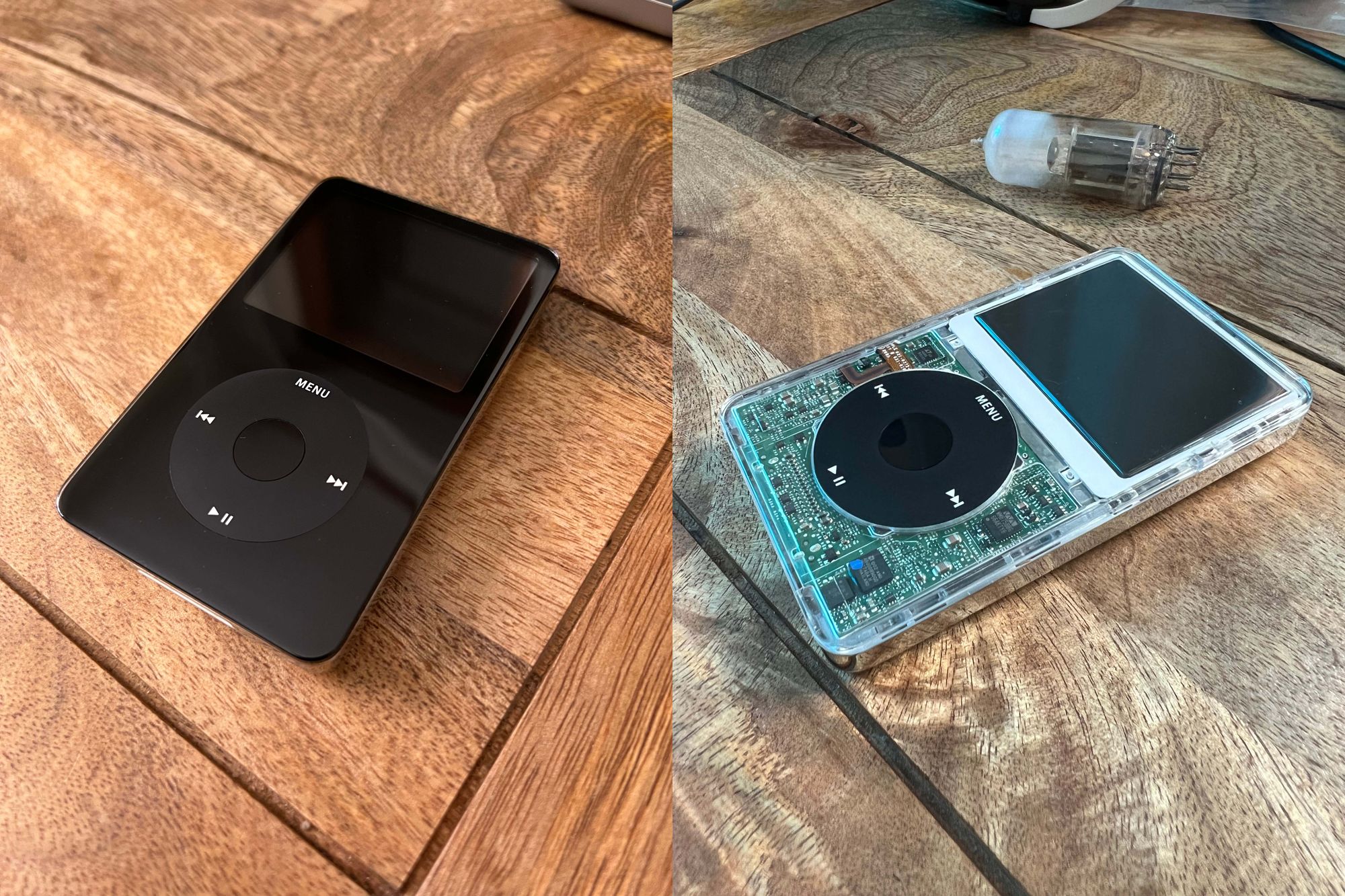 Tüftlerin baut einen modernen Apple iPod