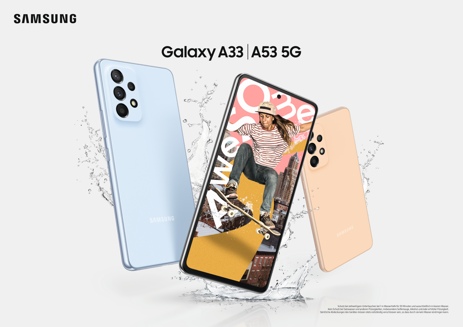 Samsung-Event: Galaxy A53 5G und A33 5G vorgestellt