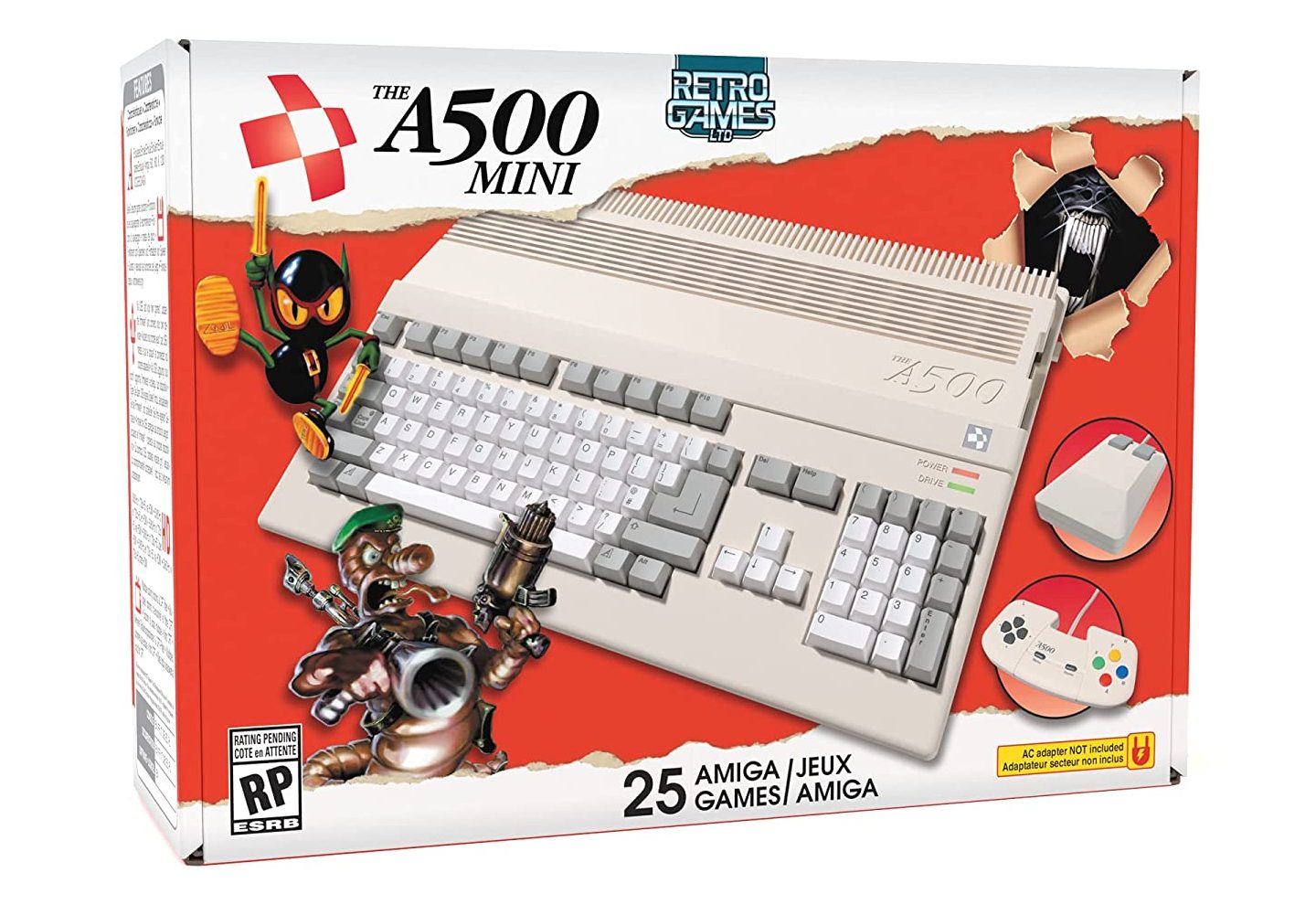 TheA500 Mini: Remake des Amiga 500, 600 und 1200