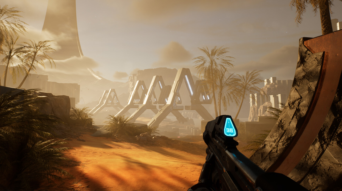 Unreal Engine 5: Zeta Halo Experience ist atemberaubend schön