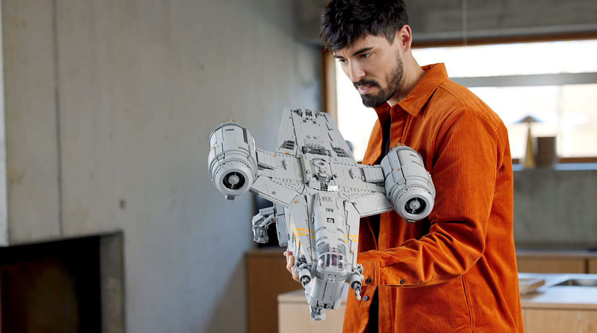 Star Wars: The Mandalorian Razor Crest LEGO-Set ist gigantisch