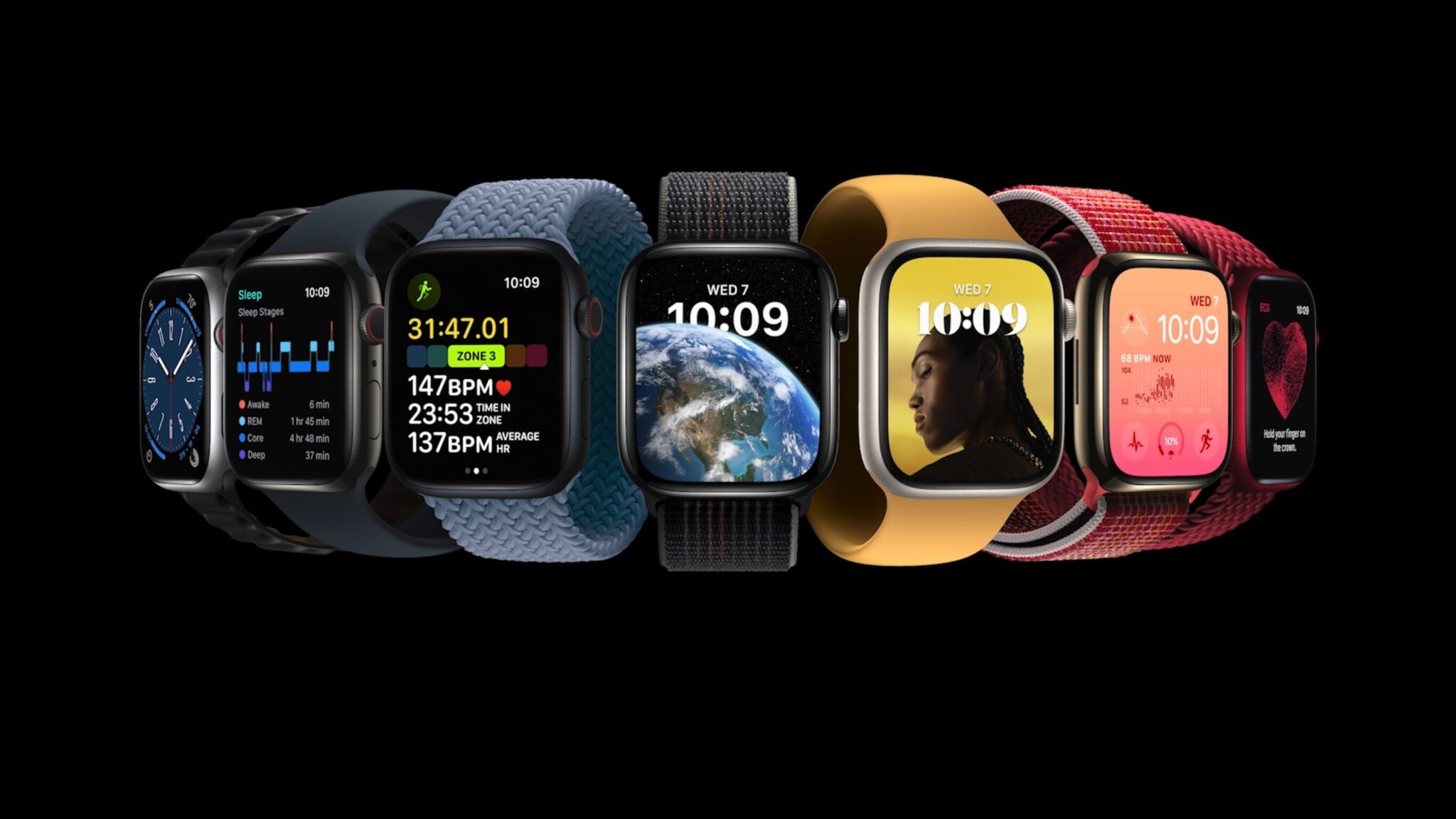 Apple Watch Series 8, SE und Ultra: Zweimal Updates und eine neue Uhr