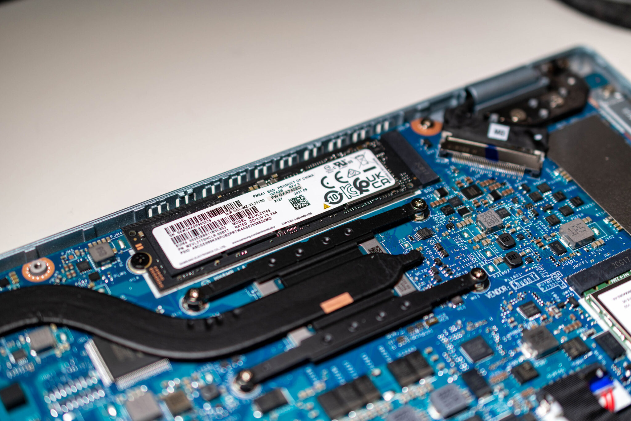 Die 1 TB-SSD ist das einzige Bauteil, das mittelfristig Gefahr läuft nicht mehr auszureichen